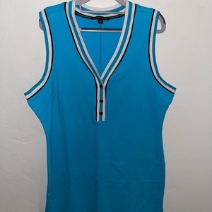 NWOT Boston Proper Varsity Tank Dress